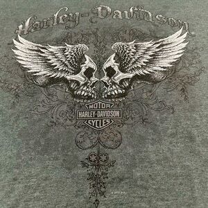 2009 Harley Davidson Skulls T-Shirt
